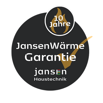 10 Jahre JansenWärme Garantie